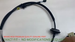 20052018 Ford E150 E250 E350 Econoline Transmission Gear Shift Cable Genuine [upl. by Piggy]