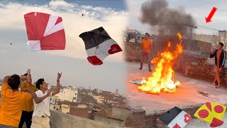 Big Gudda Vs Small Kite Fire 🔥 Nasir Bhi [upl. by Eachelle]