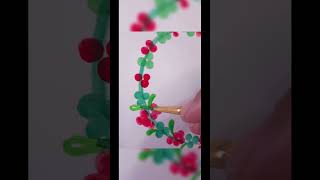 Jingle BellsArt🌲art colors jigle bells shortvideo [upl. by Danny]