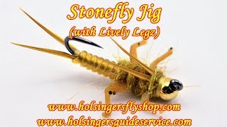 Stonefly Jig Holsingers Fly Shop [upl. by Aicilif331]