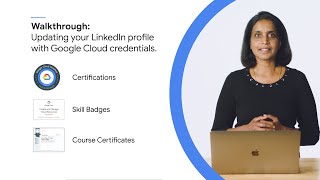 Updating your LinkedIn profile with Google Cloud credentials [upl. by Jeb]