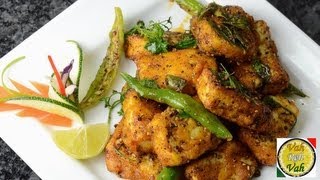 Paneer Butter Pepper Fry  By Vahchef  vahrehvahcom [upl. by Epuladaug]