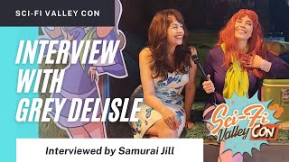 Grey DeLisle interview at SciFi Valley Con 2022 [upl. by Siuluj368]