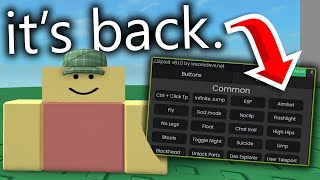 Roblox JJSploit New Exploit Is Back After Three Years Showcase [upl. by Bronez]