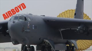 B52 Arrivals  Al Udeid Air Base Qatar [upl. by Attirehs957]