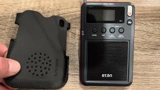 Review of Eton Elite Mini Weather Radio [upl. by Thatch849]