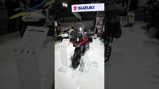 All new Suzuki VStrom 800 Red Tour suzuki motorcycle eicma [upl. by Adnomar877]