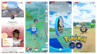 Pokemon Go Roggenrola Spotlight While On Routes [upl. by Nora179]