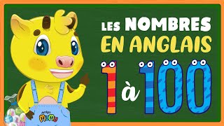 Chiffres en Anglais  Nombres en Anglais  Les Nombres de 0 à 100 en Anglais [upl. by Ssalguod]