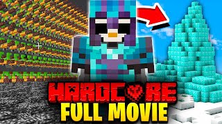 I Survived 1000 Days in HARDCORE Minecraft… MOVIE [upl. by Ardeha856]