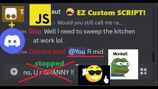 Inject a JavaScript plugin to prevent Discord bans  Custom JS plugins for social media filtering [upl. by Aikemal446]