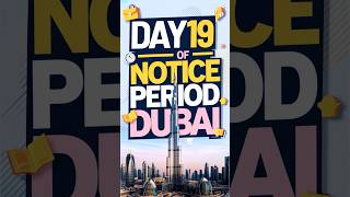 BEST THINGS TO DO IN DUBAI  Day 1930 Notice Period iamhvr dubaijobs 30daynoticeperiod [upl. by Stan]