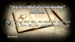 06 DENMARK quotJeg Rev Et Blad Ud Af Min Dagbogquot  Raquel Rastenni Lyrics Eurovision 1958 [upl. by Eimot553]