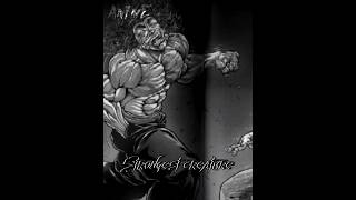 Yujiro Hanma the strongest creature 👹🔥 baki [upl. by Katrinka]