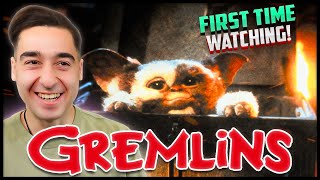 GREMLINS 1984 IS A HALLOWEEN TREAT FIRST TIME WATCHING [upl. by Naujej]