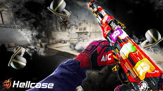 HELLCASE I UPGRADED MY TALON KNIFE  PROMO CODE [upl. by Naval]