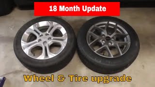 Chevy Bolt  Wheel amp Tire  18 month update [upl. by Dnomra]