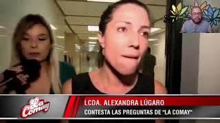 El comienzo de la discordia entre Alexandra Lugaro y La Comay [upl. by Henghold]