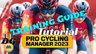 Pro Cycling Manager 2023  Training Guide [upl. by Amadus718]