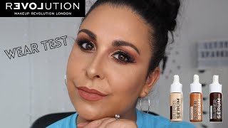 Relove By Revolution Super Serum foundation wear test [upl. by Voorhis]