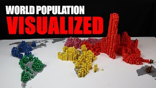 I Visualized the Population of the World with 8 000 Markers [upl. by Muhan]