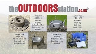 Vargo Stove Review  Decagon Triad and Triad XE [upl. by Eilahtan]