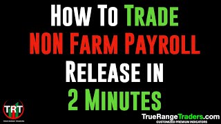 How to Trade Non Farm Payroll Release Strategy in 2 Minutes [upl. by Ettenawtna]