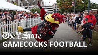 Gamecock Walk South Carolina Football Arrives for Matchup vs Jacksonville State [upl. by Benoite]