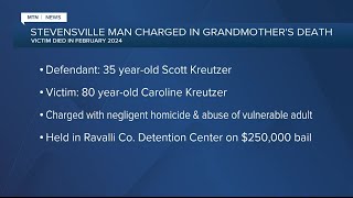 Stevensville man accused of negligent homicide in grandmothers death [upl. by Rambort]