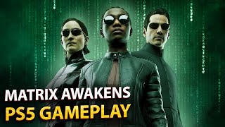 Matrix Awakens Demo  PS5 Gameplay [upl. by Heiney]