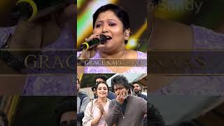 Singer Grace Karunas Singing 5 Energetic Songs in Tamil trendingshorts [upl. by Priscella]