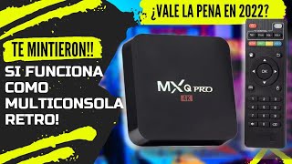 🤯MXQ PRO 4K la TV BOX más vendida Todo lo que debes saber🤯 UNBOXINGREVIEW 2022 test juegos [upl. by Brande833]