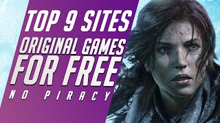 Top 9 websites to get Free original Licensed Games 2024 [upl. by Yelhsa307]