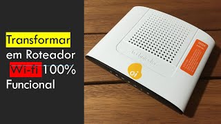 ModemRoteador Technicolor TD5130 Transformar em Roteador Wifi [upl. by Egan984]