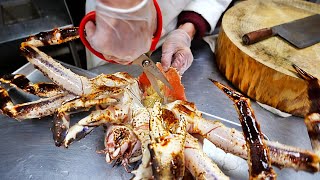 New York City Food  The BEST ALASKAN KING CRAB DISHES Brooklyn Seafood NYC [upl. by Sivel135]