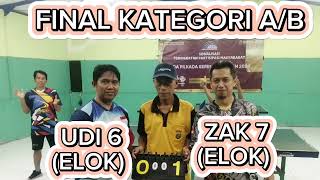 UDI ELOK VS ZAKARYA ELOK  FINAL KATEGORI AB TURNAMEN INTERNAL PLUS PTM ELOK 10 NOV 24 [upl. by Avrit544]