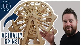 Handmade Wooden Toy Ferris Wheel [upl. by Marven102]