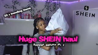 HUGE SUMMER SHEIN HAUL  20 items  links included [upl. by Valsimot]