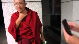 tibetan monk demonstrates throat singing [upl. by Longan]