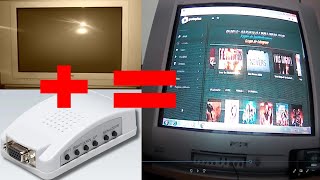 convierte tu vieja tele en monitor de pc de manera fácil [upl. by Featherstone]