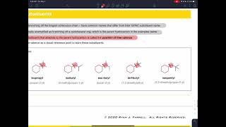 IUPAC Nomenclature 8 Common Name Alkyl Groups to Know – Isopropyl Isobutyl TertButyl [upl. by Sudnak905]