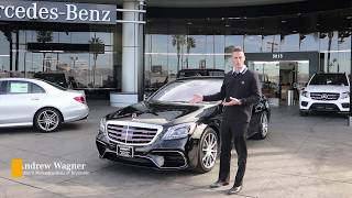 2018 MercedesBenz S 63 AMG® Review  603 Luxurious Horsepower To Love [upl. by Renferd]