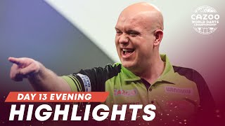 QUARTERS CONFIRMED  Day 13 Evening Highlights  202223 Cazoo World Darts Championship [upl. by Bellina]