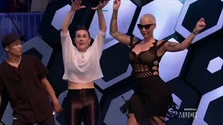 Amber Rose and Lilly Singh Have A Dance Off [upl. by Alasdair510]