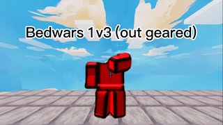 Roblox Bedwars 1v3 [upl. by Okika]