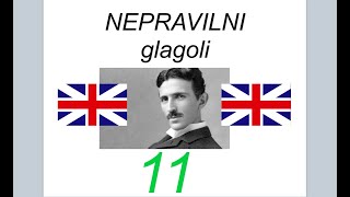 TESLA English 1140  nepravilni glagoli  upotreba u kratkim vremenima i PASIVU [upl. by Jojo]