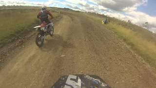 woolley grange motocross gopro race 2 [upl. by Peery]