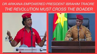 DR ARIKANA PRESIDENT IBRAHIM TRAORE VERY POWERFUL SPEECH IN BURKINA FASO reaction [upl. by Htims]