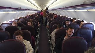 Wizz Air Airbus A320200 Economy Class Review [upl. by Elokyn]