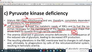 Pyruvate kinase deficiency [upl. by Aryl]